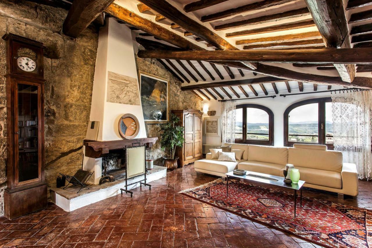 Appartamento The Artists' Tower - Amazing View From The Tower San Gimignano Esterno foto